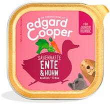 Edgard Cooper Junior Nassfutter, Ente & Huhn, 11x150g