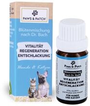 Paws & Patch Blütenmischung nach Dr. Bach | Vitalität Regeneration | 10 g Nahrungsergänzung