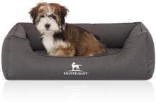 Knuffelwuff Leon orthopädisches Hundebett, 85x63cm, anthrazit