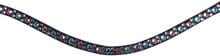 HKM Eliana Browband, light blue, warmblood