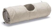 Designed By Lotte Ribbed Katzentunnel, hellgrau, 25x75cm