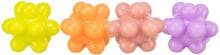 Palline Trixie, in gomma, colori assortiti, ø 3,5 cm, 4 pezzi
