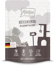 Mjamjam Quetschie Katzenfutter mit Pferd & Kürbis