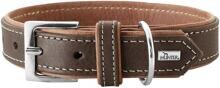 Collare HUNTER Porto, marrone scuro/cognac, taglia L, 65 cm