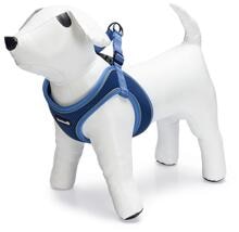 beeztees Parinca Premium imbracatura Step-In, blu, 38-44cm