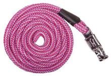 HKM Aachen corda con gancio antipanico, rosa/lilla, 180 cm