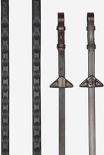 Redini in gomma LeMieux Magna Grip, havana/argento, Full