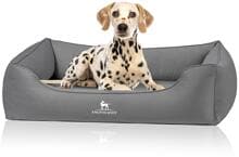 Knuffelwuff Oliver orthopädisches Hundebett, S, dunkelgrau