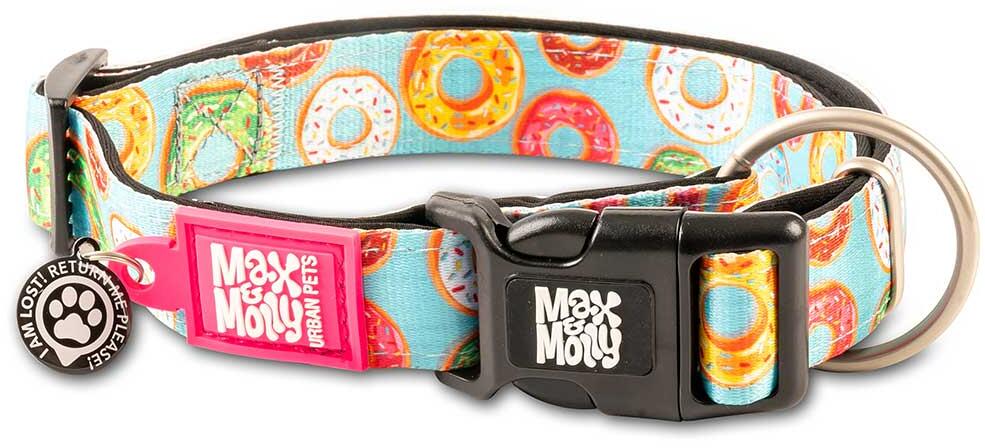 Max & Molly Donuts Smart ID Halsband, XS