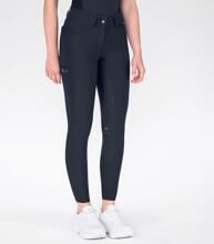 Pantaloni da equitazione in silicone ELT Comfort Ride, blu scuro, taglia 40