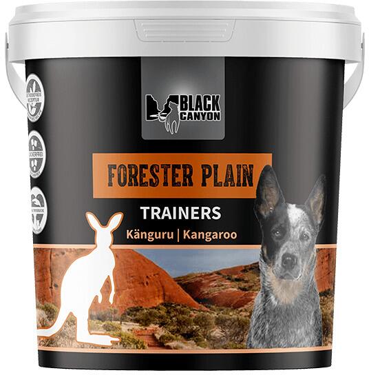 Black Canyon Foresters Plain Trainers Hundesnack, Känguru, 600g