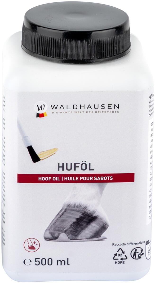 Waldhausen Lorbeeröl Huföl mit Pinsel, 500ml, grün