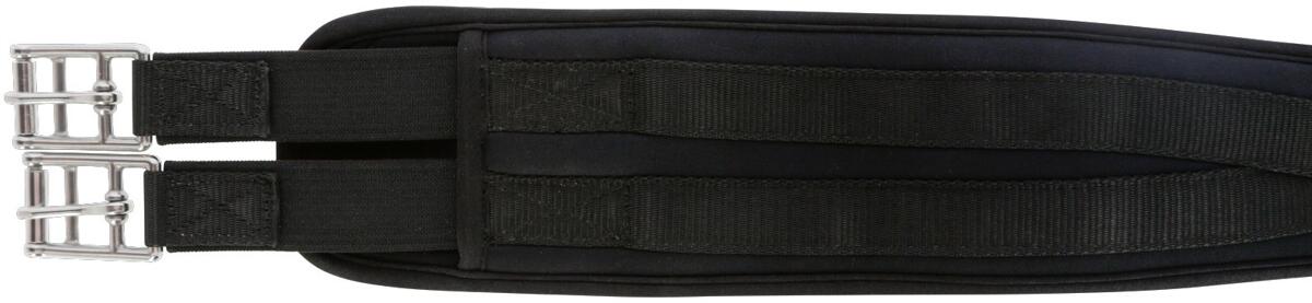 Covalliero Memory-Schaum Sattelgurt, schwarz, 120cm