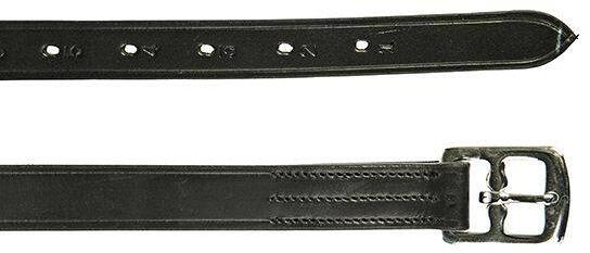 HKM Steigbügelriemen, schwarz, 120cm, 2 Stück
