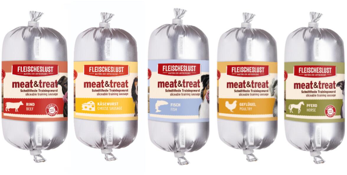 Fleischeslust meat & treat Trainingswurst Mix 1, 30x200g