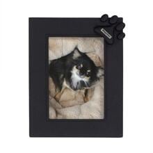 Cornice per cani/gatti Happy House Paws, nera, 22x2x16,7cm