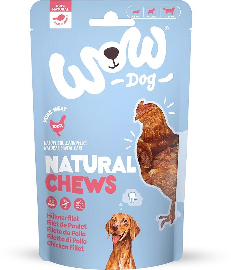WOW Hühnerfilet Hundesnacks, 250g