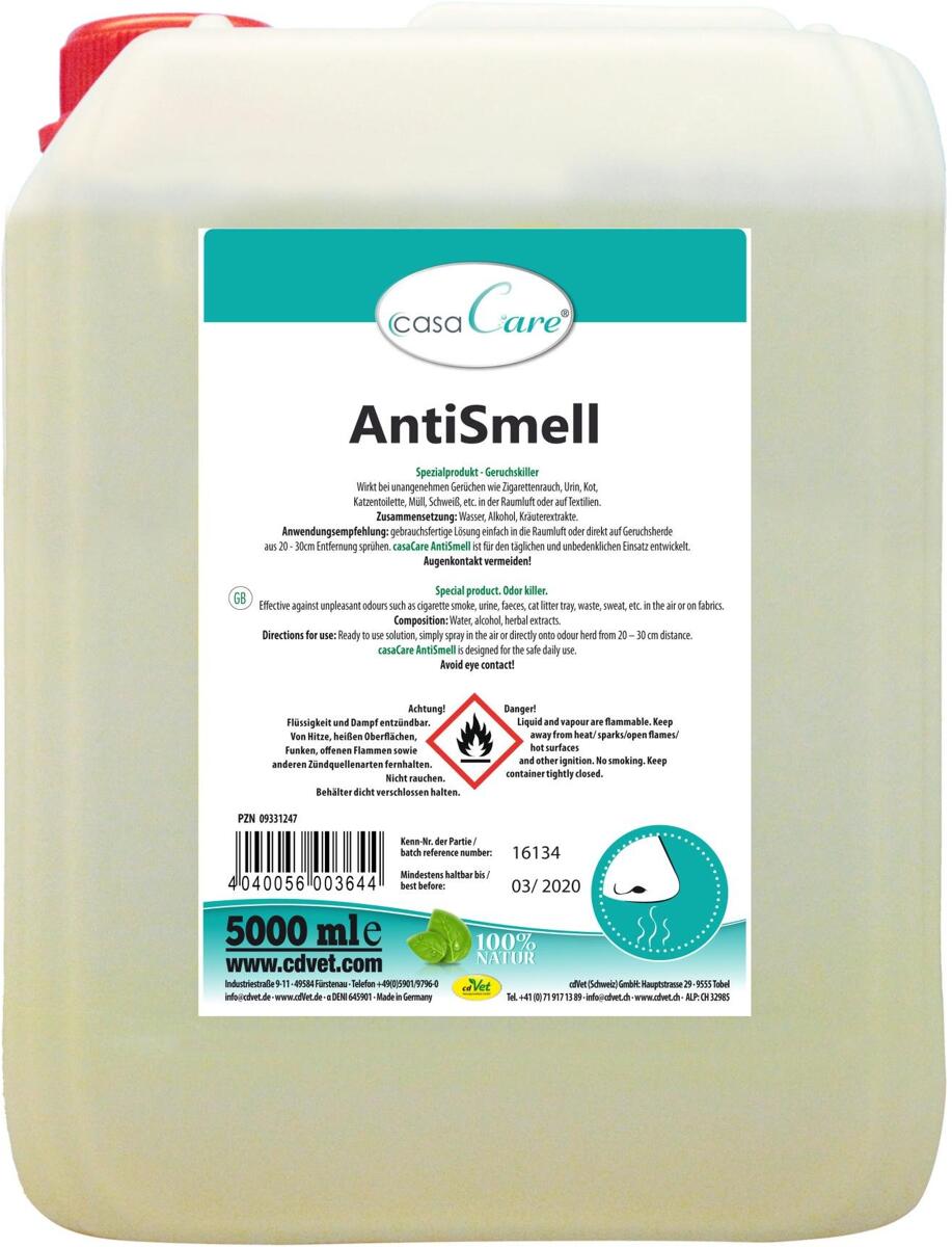 cdVet casaCare Anti-Geruch, 5L