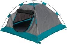 Trixie dog tent, dark grey/petrol