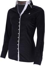 Fior Da Liso Sawyer London B Bluse, black, 46