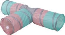 KERBL Pet Triangle cat tunnel, Ø25x80x50cm