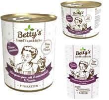 Bettys Landhausküche Cat Nassfutter mit Känguru pur