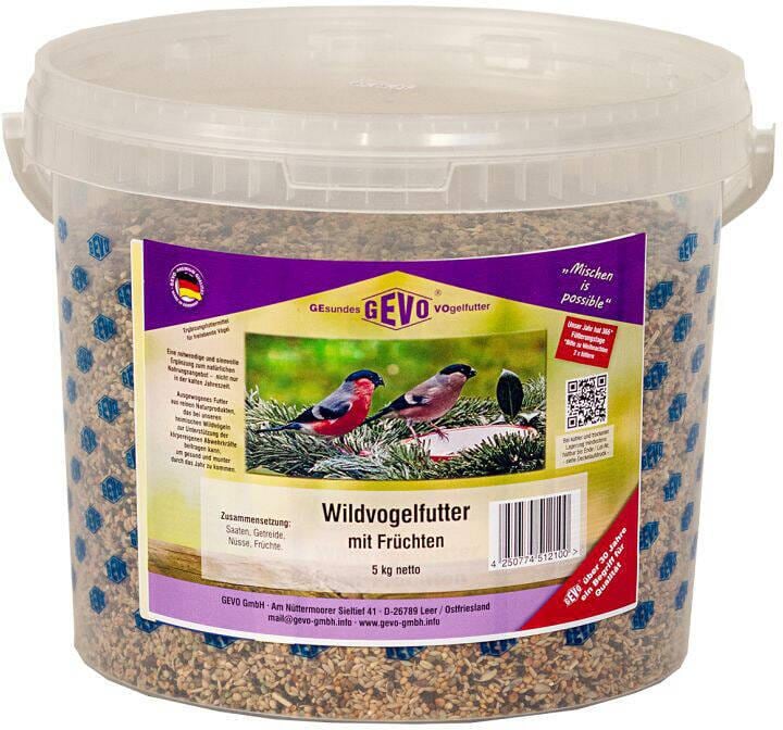 GEVO Wildvogelfutter mit Früchten, 5kg