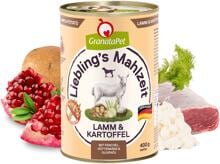 GranataPet Lieblings Mahlzeit Nassfutter mit Lamm & Kartoffel