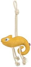 Camaleonte Trixie su corda, pelle/corda, 45 cm