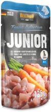 Belcando JUNIOR | mit Huhn und Karotten | 12x125g Hundefutter