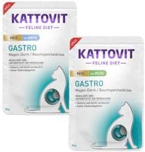 Kattovit Diet Gastro Paté Frischebeutel Nassfutter