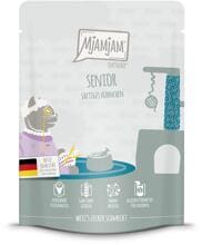 Mjamjam Quetschie Senior cibo per gatti con pollo