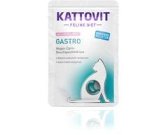 Kattovit Diet Gastro Frischebeutel Nassfutter mit Lachs & Reis, 24x85g