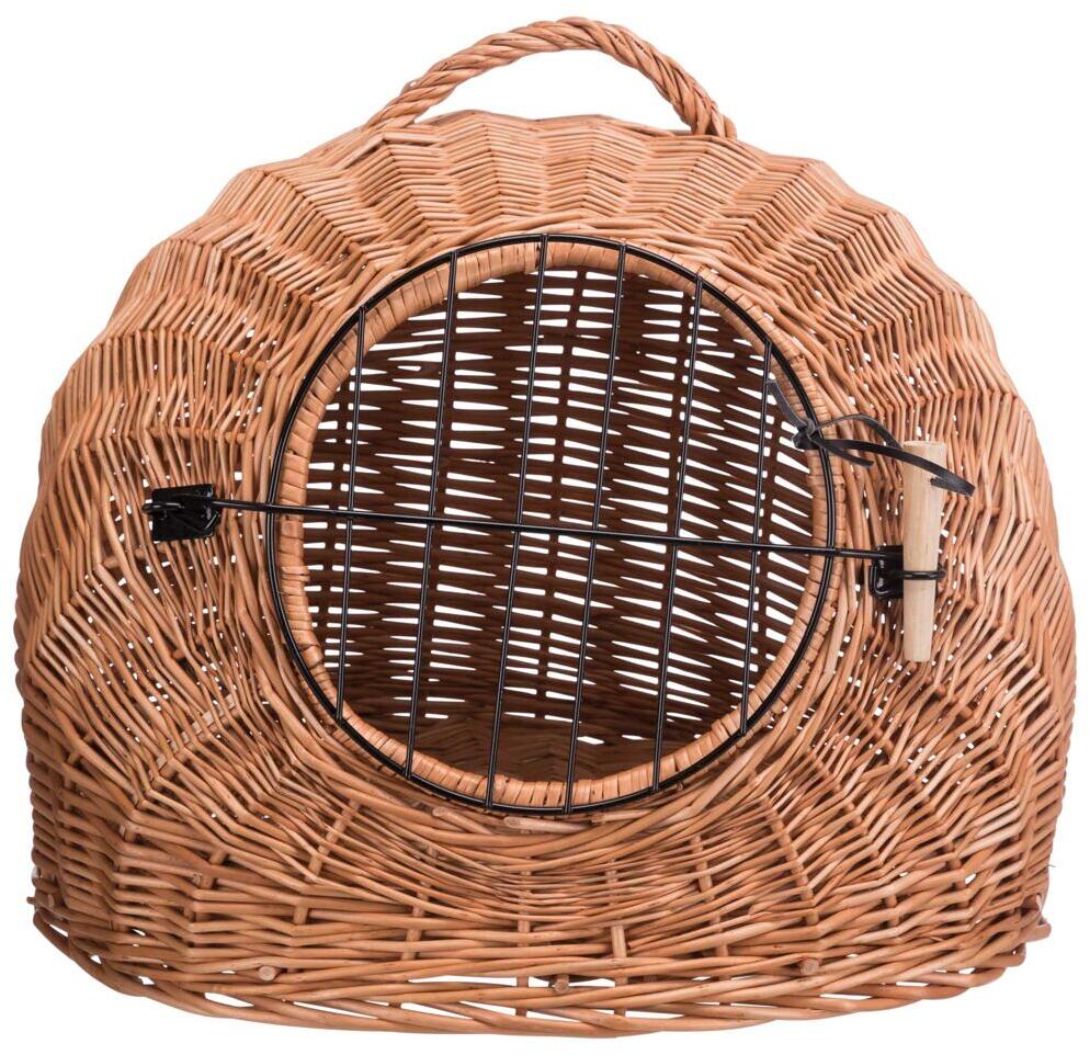 Trixie Korbhöhle mit Gitter, 50x46x36cm, braun