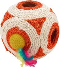 Cubo di gioco in sisal KERBL Pet, 12 cm