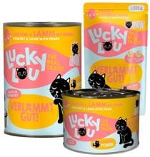 Lucky Lou Lifestage Adult Nassfutter mit Geflügel & Lamm