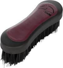 HKM Soft head brush, bordeaux/black
