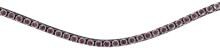 HKM Precious Browband, pink, warmblood