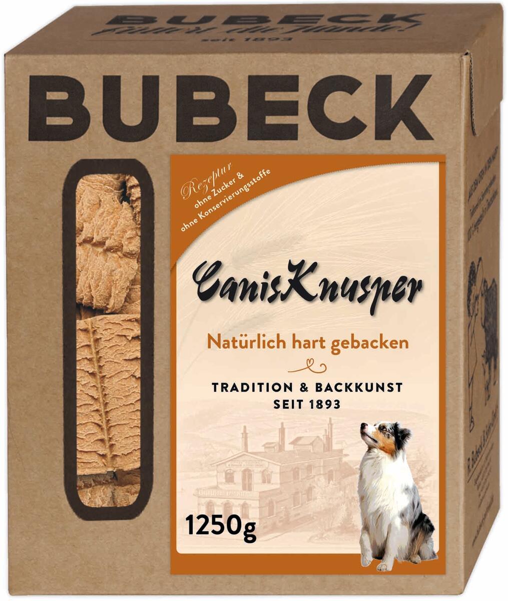 Bubeck Canisknusper Hundekuchen, 1,25kg