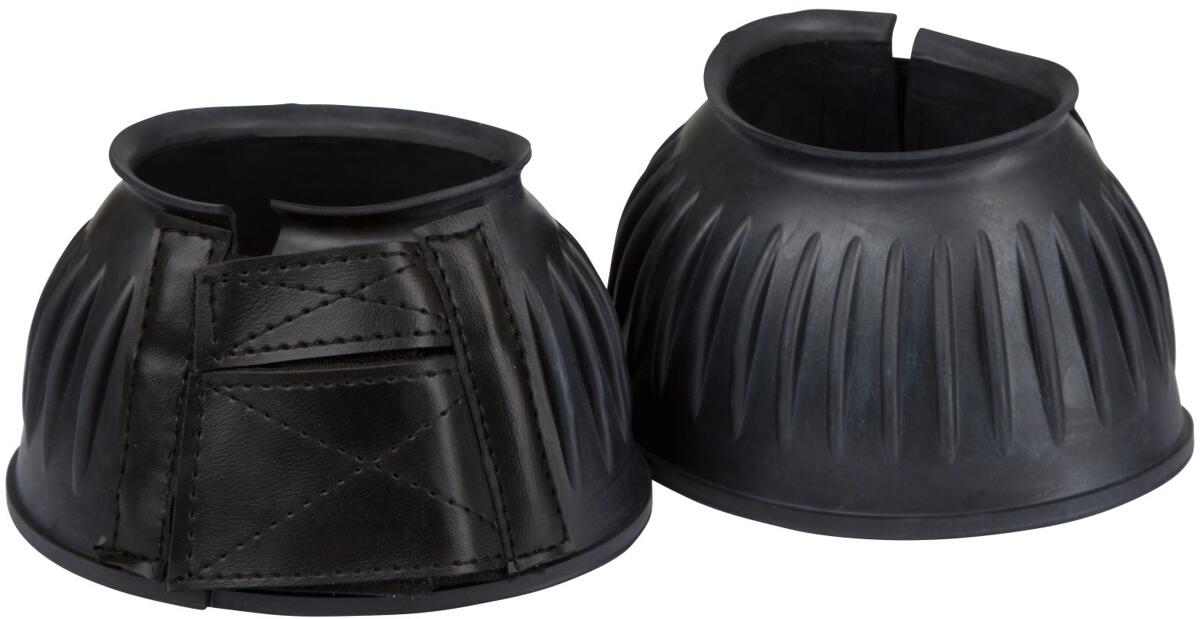 Covalliero Gummi Hufglocken, schwarz, X-Full