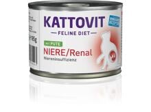 Kattovit Diet Niere/Renal Nassfutter mit Pute, 12x185g