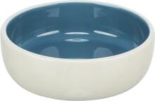 Trixie Napf, Keramik, 0,3L/ø13cm, creme/blau
