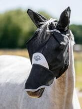 LeMieux 360 Vision Fly Mask, Full, grey, XS