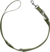 Guinzaglio HUNTER London, regolabile, verde oliva, 15 mm/200 cm