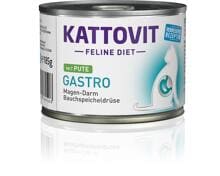 Kattovit Diet Gastro Nassfutter mit Pute, 12x185g