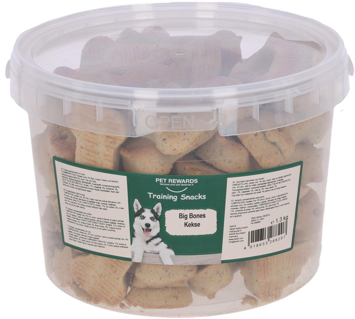 KERBL Pet Rewards Big Bone Hundekekse, 1300g