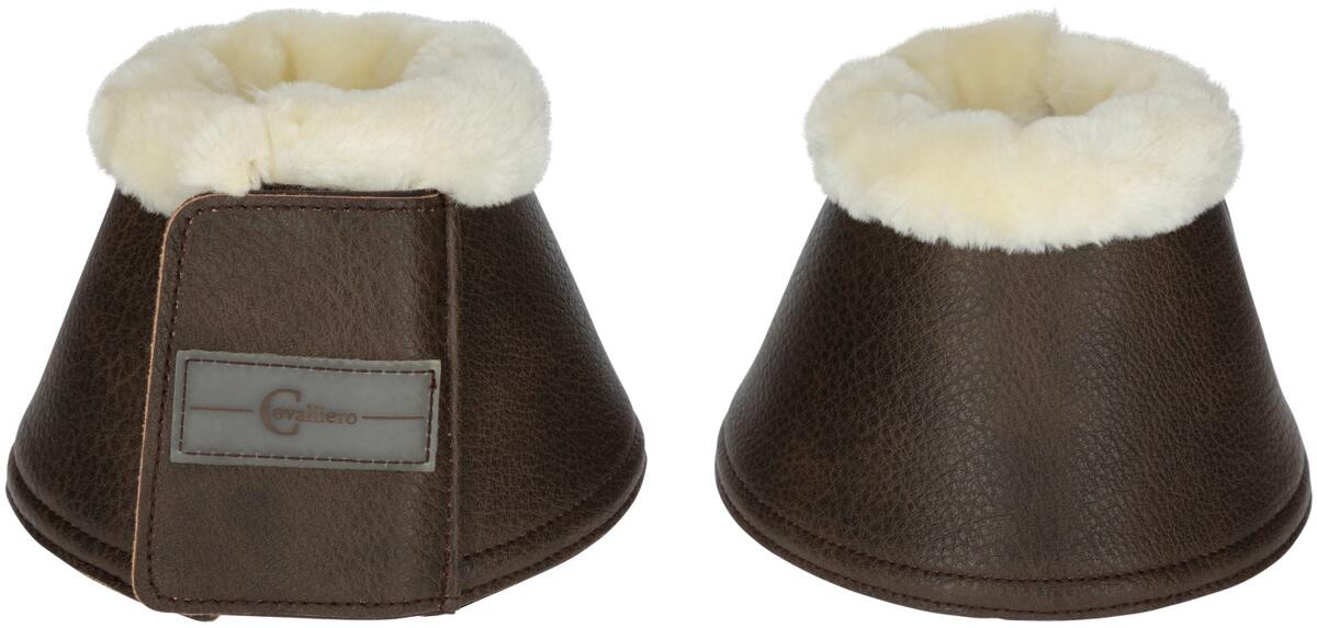 Covalliero Pelisa Hufglocken, dark brown, Cob