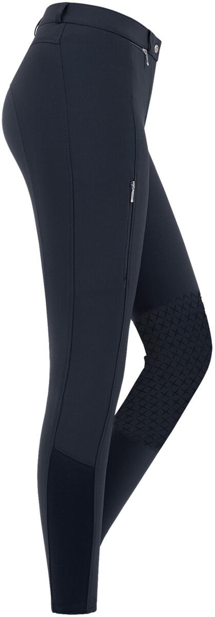ELT Micro Knie Silikon Reithose, nachtblau, 40
