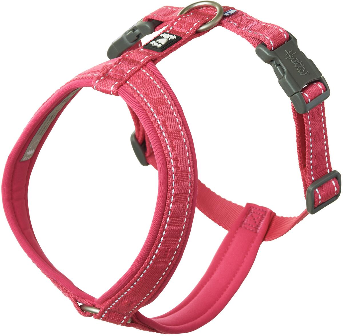 Hurtta ECO Casual Y-Hundegeschirr, ruby, 70-80cm