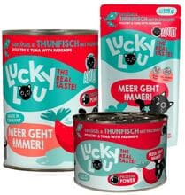 Lucky Lou Lifestage Adult Nassfutter mit Geflügel & Thunfisch